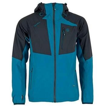 Ternua ® Jaksam Chaqueta, Hombre, Duck Blue/Whales Grey, M