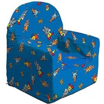 Trotro 530110 Trotro-Sillón para niños, diseño de La vaca, 29,5 x 37,5 x 41 cm