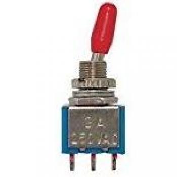 Interruptor de palanca SPDT vertical ON-ON