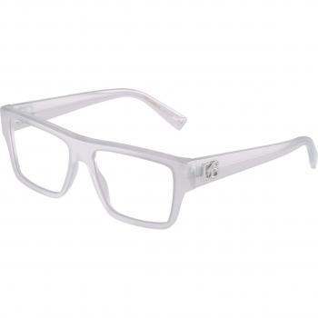Dolce & Gabbana DG3382 3420 Men's Squared Crystal Eyeglasses