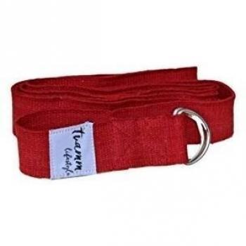 tvamm Lifestyle Yoga correas 100% baumwolle Rojo rojo