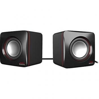 Mars Gaming MAS0, Altavoces Gaming Compactos, 8W, USB, Jack 3.5mm, PC/Mac/Smartphone/Tablet