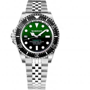 Reloj Bobroff Hombre Analogico Automatico con Correa de Acero Inoxidable BF0002iJ