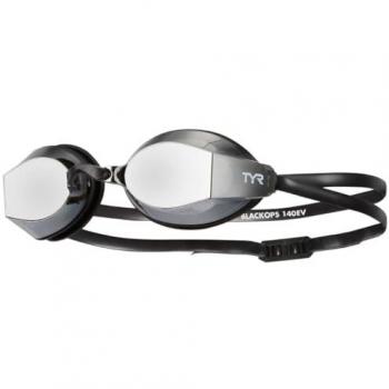 Gafas de natación TYR Black Ops 140ev Espejo con lentes espejadas gris