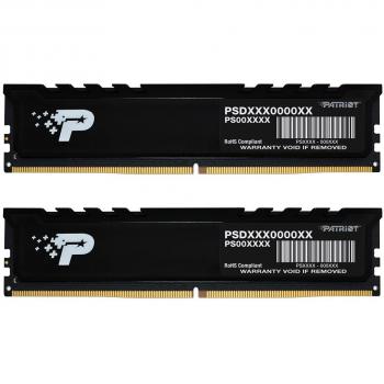 Memoria RAM Patriot Premium Negra DDR5 16GB (2x8GB, 5600MHz, CL46)