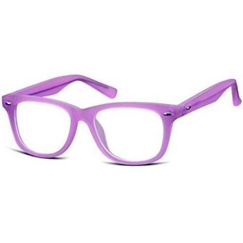 Cuadrado Montura Completa de Plástico Rosas Gafas Recetadas para Niños - Gafas Anti-Azules