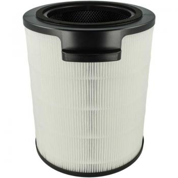 Filtro de Aire HEPA 13 con Carbón Activo Compatible con Purificadores Philips AMF870 y AMF765 - Negro y Blanco