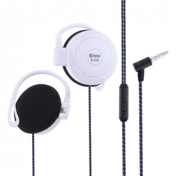 Auriculares estéreo deportivos con gancho para la oreja Shini s-520, 3.5mm, universales para móviles y MP4