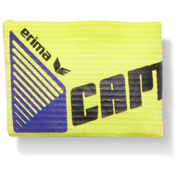 erima brazalete de Capitán, todo el año, hombre, color Amarillo - Neon Gelb/Schwarz, tamaño 2