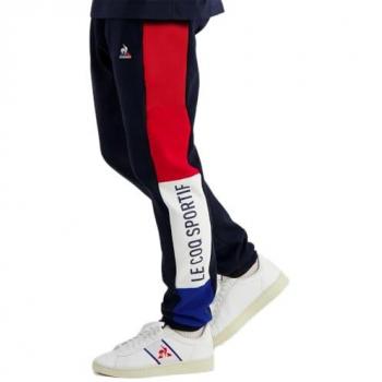 Pantalón largo Le Coq Sportif Tri Slim N1 azul rojo blanco - XS