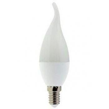 Bombilla LED E14 6W Llama de Viento Luz Cálida 2700K