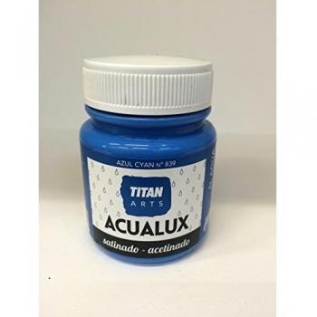 Industrias Titan. S.L 920809 - Pintura manualid. acril. 100 ml az/mar satin. acualux titan