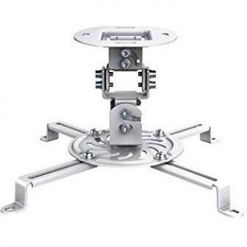 Fonestar Sistemas SPR-547B - Soporte orientable de Techo para proyector, Color Negro