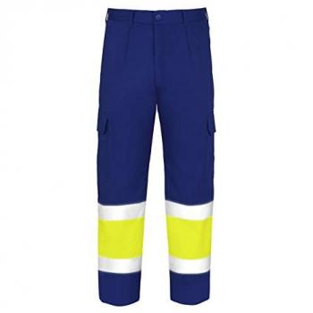 Pantalón Bicolor de Trabajo Al.Vis. Tergal L3000 T-38 Multiuso