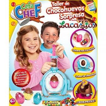 Cefa Chef Taller de Chocohuevos Sorpresa Lacasitos, Multicolor