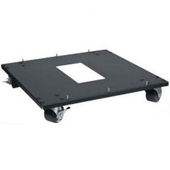 Lowell Manufacturing LMSB-22 Shallow Mobile Base with 3 Standard Swivel Casters