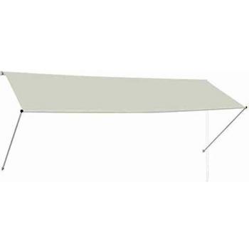 vidaXL Retractable Awning 350x150 cm Cream
