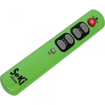 Control Remoto Universal Adaptativo SEKI SLIM GN - Multiusos Verde con Teclas Grandes