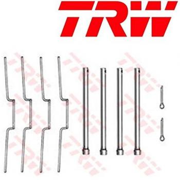 Kit de accesorios, pastilla de freno de disco TRW PFK346