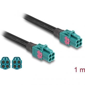 Cable Antena Mini FAKRA Z Cuádruple Hembra a Mini FAKRA Z Cuádruple Hembra 1 m