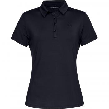 Under Armour Zinger Short Sleeve Polo, Mujer, Negro Black 001, S