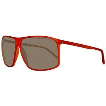 Porsche Design P8594 C Men's Orange Sunglasses Size 62