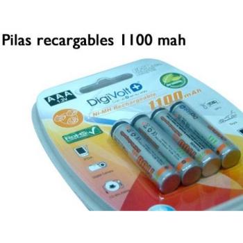 PAC 4 PILAS REC. AAA/R3 1100mAh
