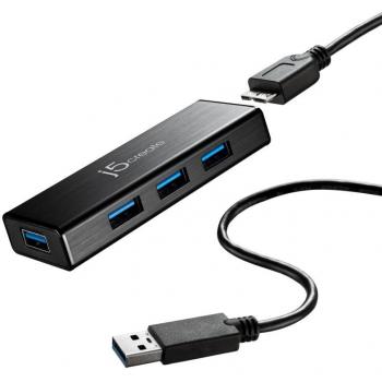 j5create JUH340 USB 3.0 4-Port Hub