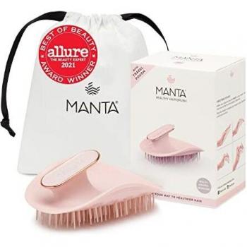 Manta Healthy Hair & Scalp Brush Pink