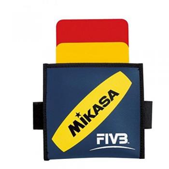 MIKASA - Tarjetas de árbitro, Color Rojo y Amarillo