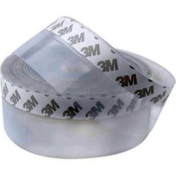 JEMESI Cinta de sellado autoadhesiva transparente de silicona, burlete multifunción, aislamiento acústico, cortavientos, para puertas y ventanas