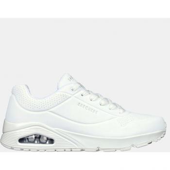 Zapatillas de Running Skechers Uno Air para Hombre, Bajas, Blancas con Logotipo y Cámara de Aire