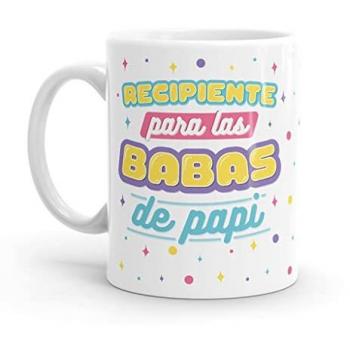 Taza Original Resistente al Microondas y Lavavajillas - Recipiente Babas de Papi