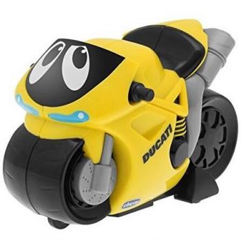 Chicco - Motocicleta Turbo Touch Ducati, recorre más de 10 Metros, Color Amarillo