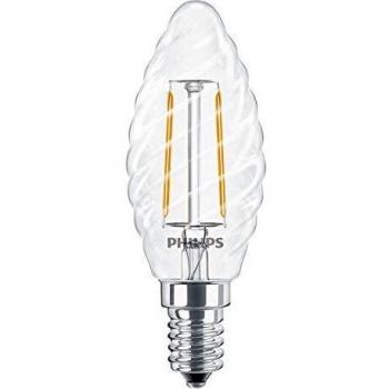 Philips Bombilla de ahorro de energía clásica 2 W E14 A++