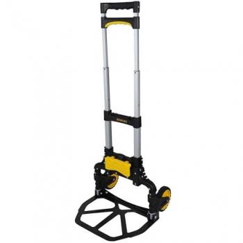 Carrito Plegable de Aluminio Stanley SXWTD-FT501, Capacidad 60 kg, Diseño Compacto con Clip para Cesta