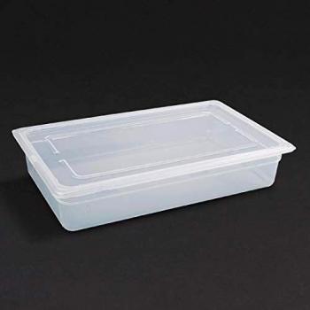 Contenedor Gastronorm 1/1 de Polipropileno con Tapa 100 mm (Pack de 2)