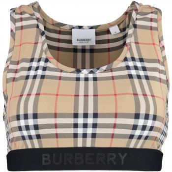 Burberry Women's Printed Top - Beige - Size Small - 8049477132546 - Color A7028