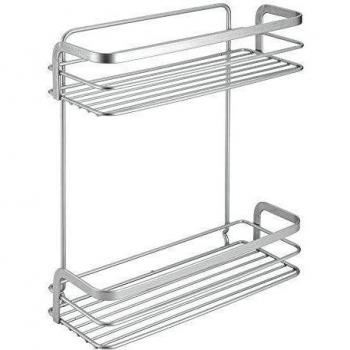 Metaltex VIVA - Estante de dos pisos para baño y ducha