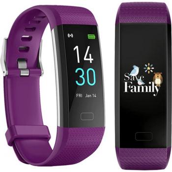 SAVEFAMILY Kids Band Smartwatch Morado SF-KBM