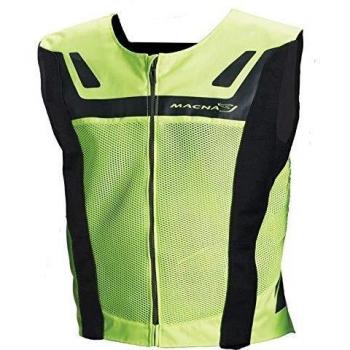Macna Vision 4 All S Chaleco reflectante (Neon Yellow,XL)