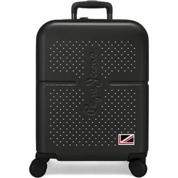Maleta de cabina Pepe Jeans Laila Negra rígida 55cm