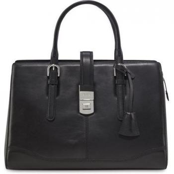 Picard Lindau Bolso de mano piel 40 cm negro