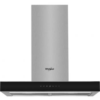 Campana Extractora Whirlpool WHBS 62F LT K/1 Inoxidable 60cm Canalizado/Recirculación LED 8 Velocidades