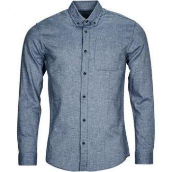 Camisa de Manga Larga Slim Fit Melange Faded Denim Jack & Jones