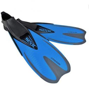 SEAC Speed Aleta con Zapato Cerrado, Unisex, Azul, 46-47