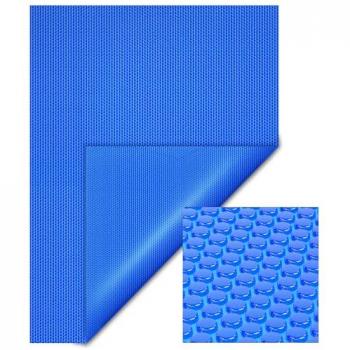 Cubierta Solar Isotérmica Azul Rectangular 5x8m con Bolas de Aire 120µ