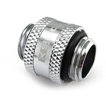 Adaptador G1/4 Macho/Macho 20mm Rotatorio - XSPC Niquel