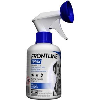 Spray Antiparasitario Frontline 250 ml para Perros y Gatos