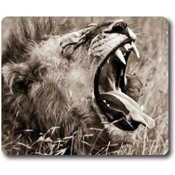 Online Designs Zhang lion teeth Square mouse pad gaming pad 9 * 7.5inch